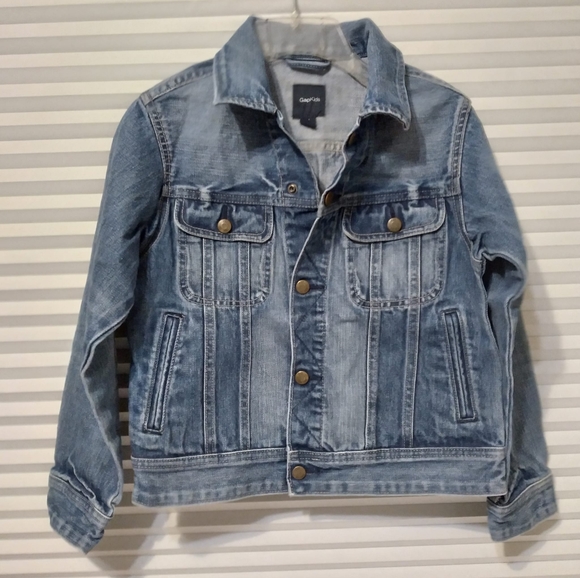 GAP Kids Medium Denim Jean Jacket. - Picture 1 of 10
